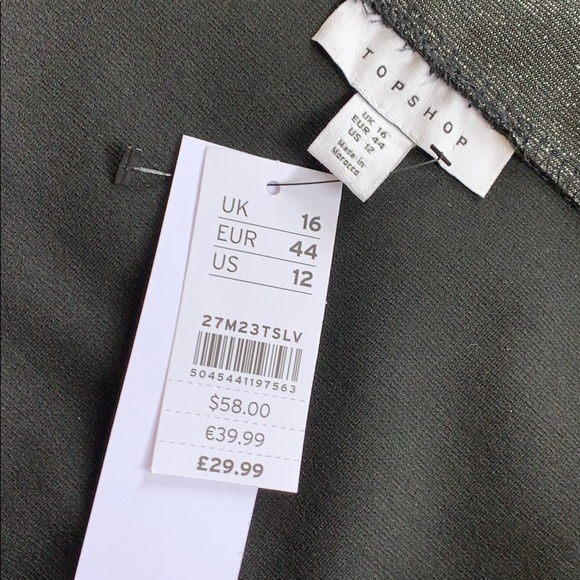 Topshop bengaline ruched mini skirt - Picture 5 of 5